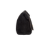 Suede Fried Egg Clutch, &pound;75, Handbags, Black, Suede, Side view